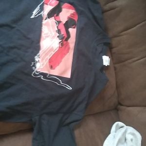 Pyrocynical size large black pink red white shirt